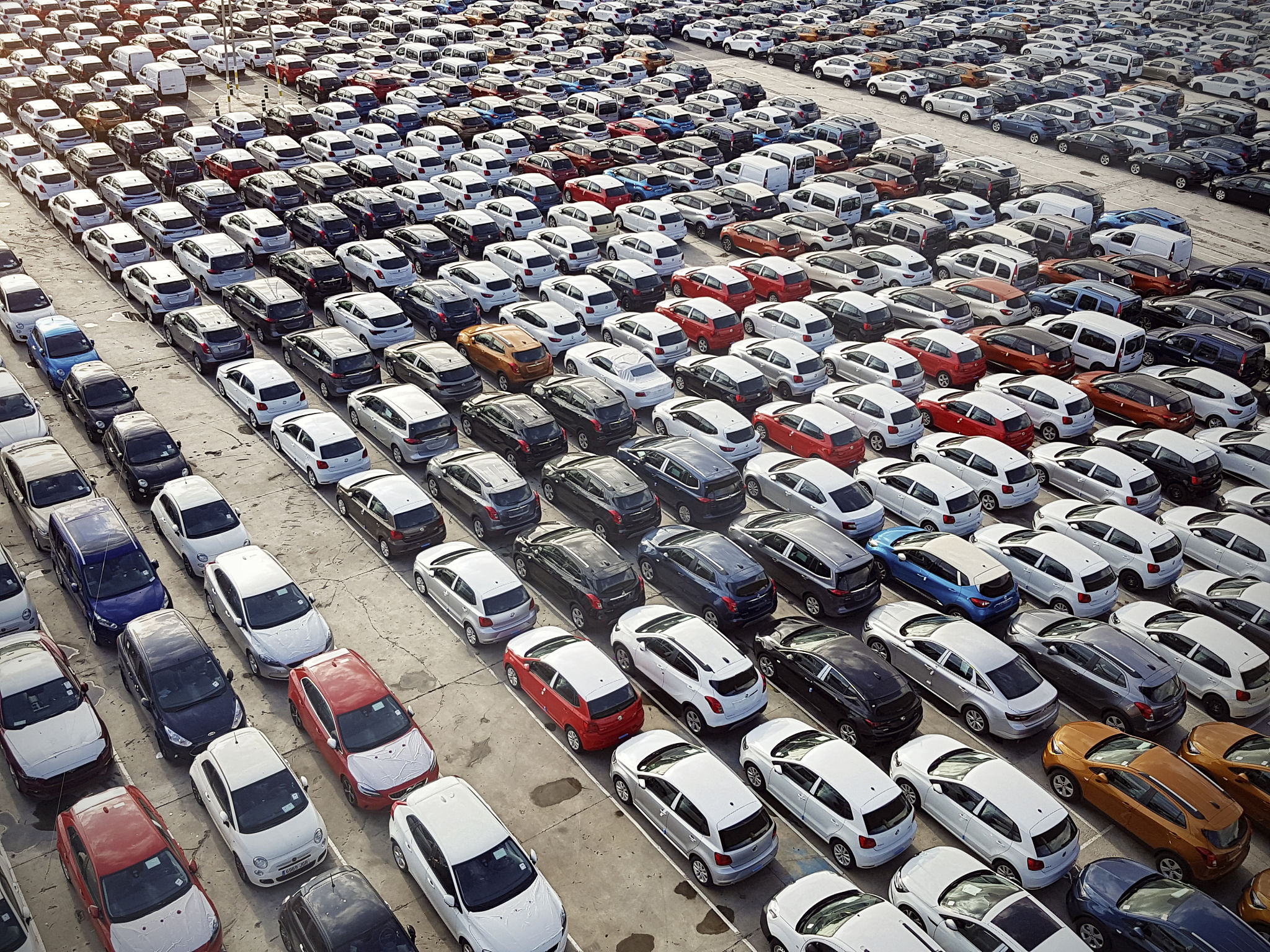 Representative imagery of on-site vehicle selection