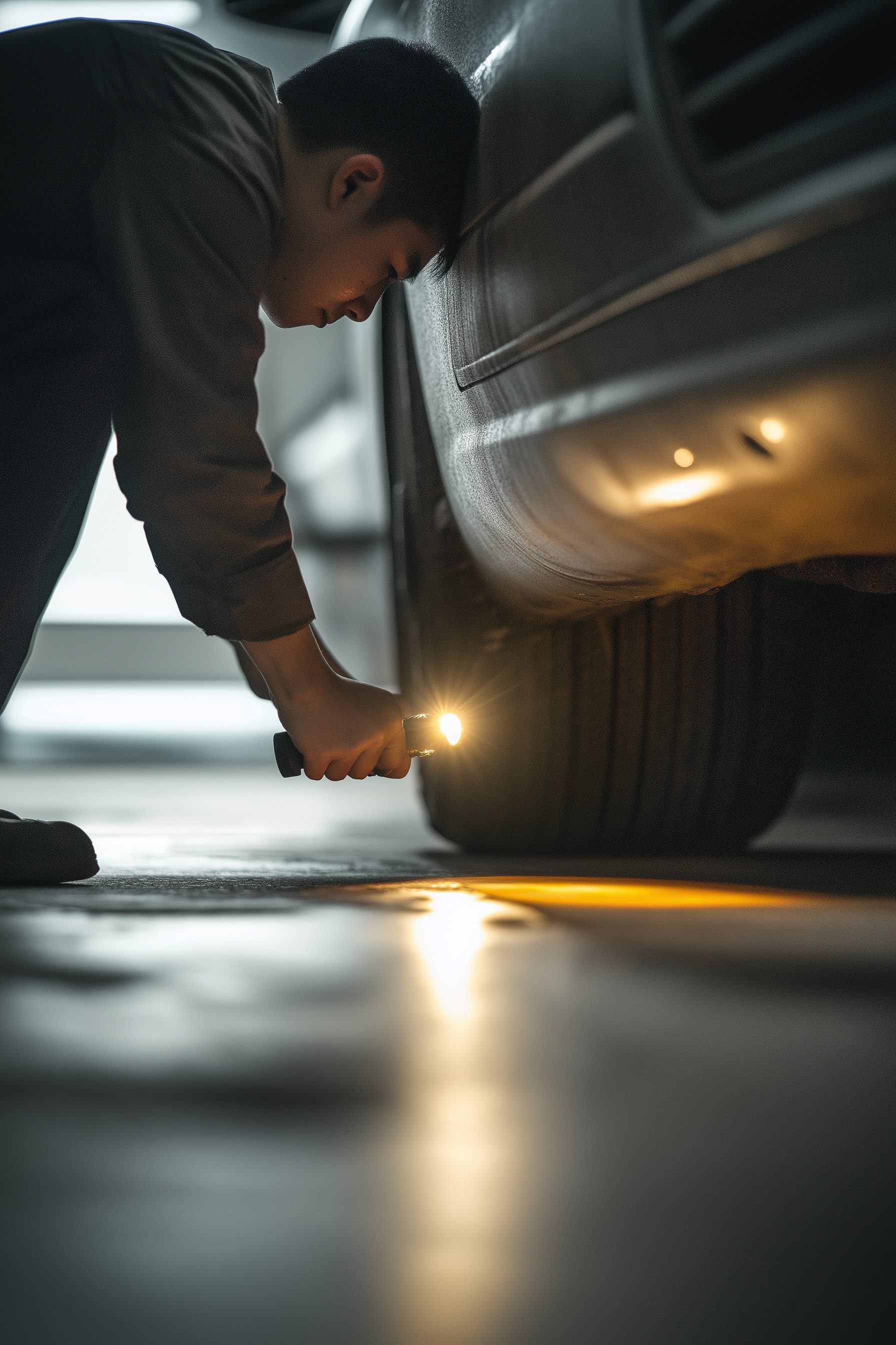 Representative imagery of vehicle inspection